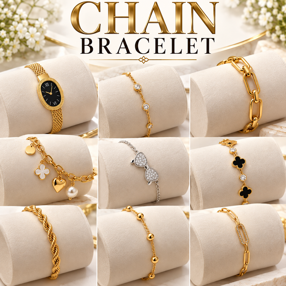 CHAIN BRACELETS